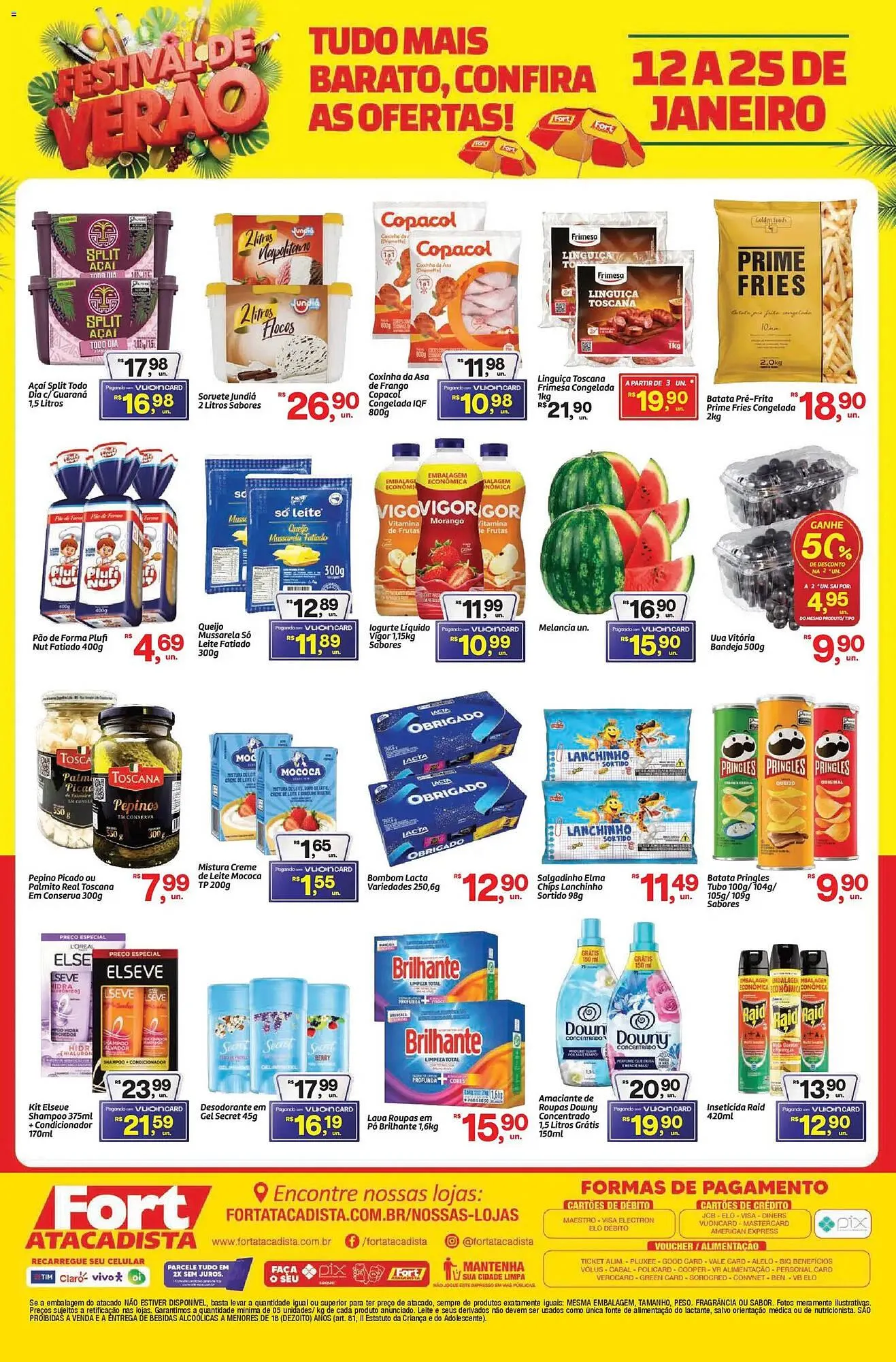 Encarte de Tabloide Fort Atacadista 12 de janeiro até 25 de janeiro 2026 - Pagina 2