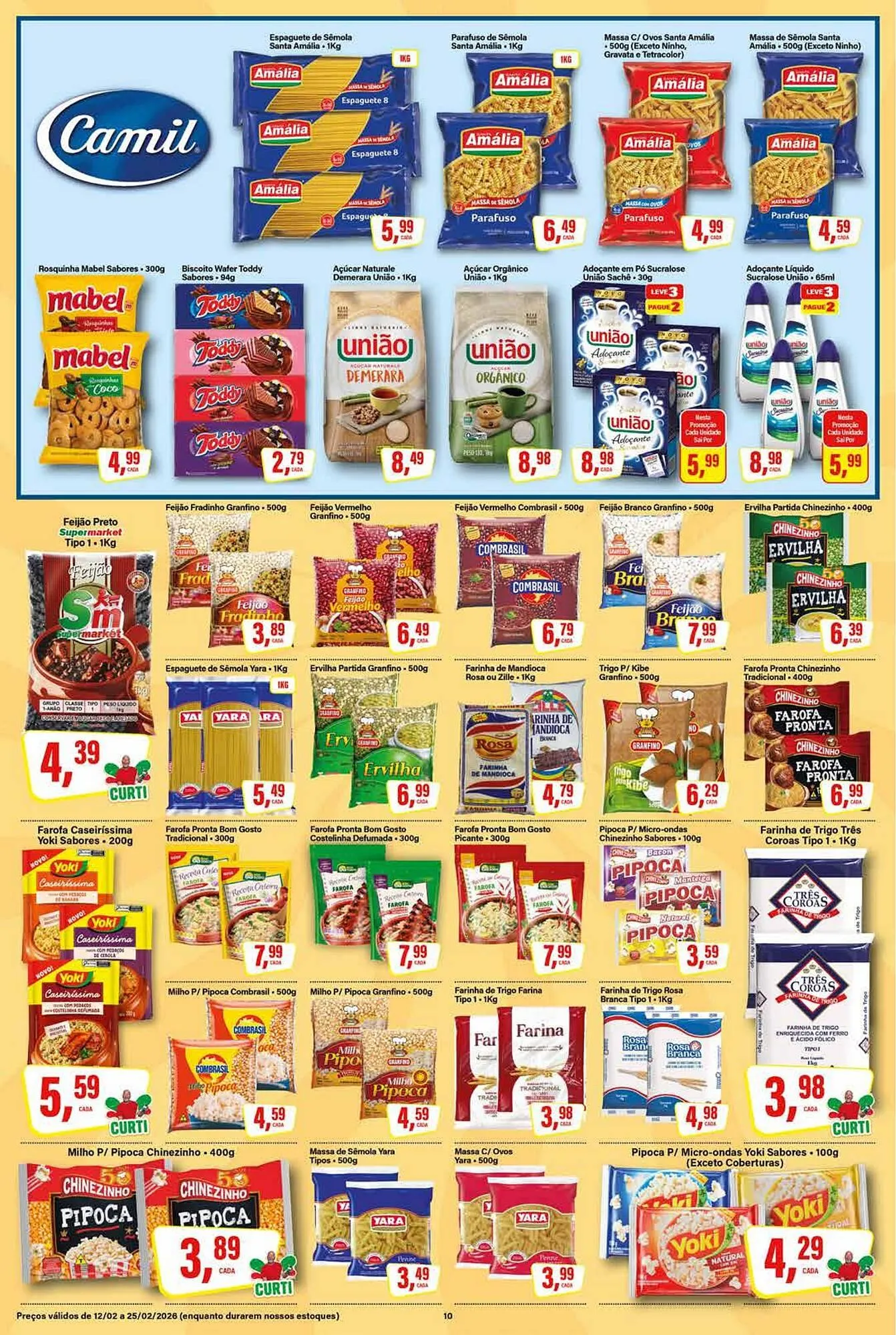 Encarte de Encarte Rede Supermarket 12 de fevereiro até 25 de fevereiro 2026 - Pagina 10