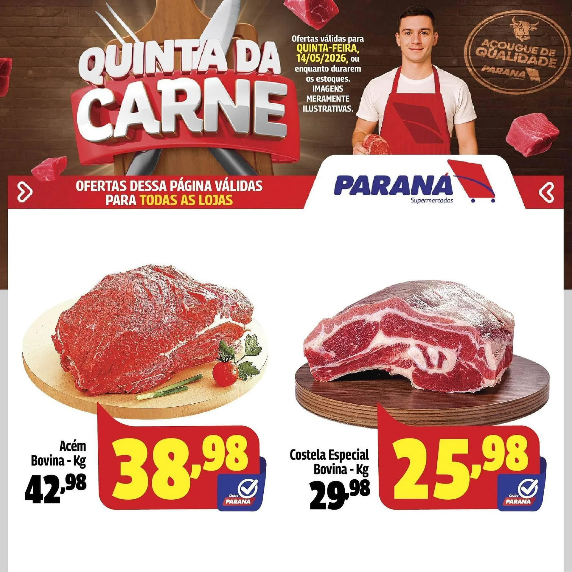 Encarte de Folheto Supermercado Paraná 14 de maio até 14 de maio 2026 - Pagina 4