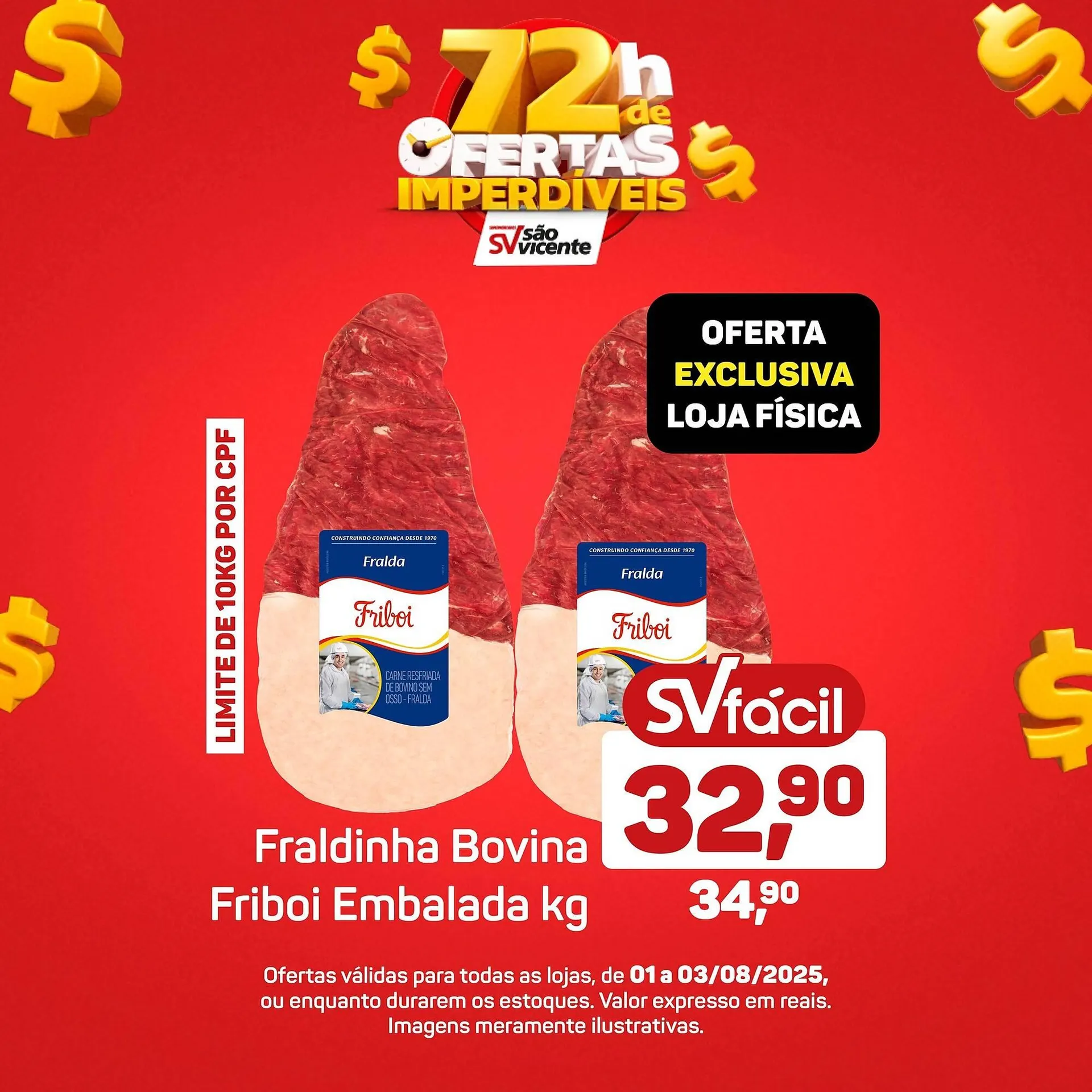 Encarte de Catálogo Supermercados São Vicente 1 de agosto até 3 de agosto 2025 - Pagina 5
