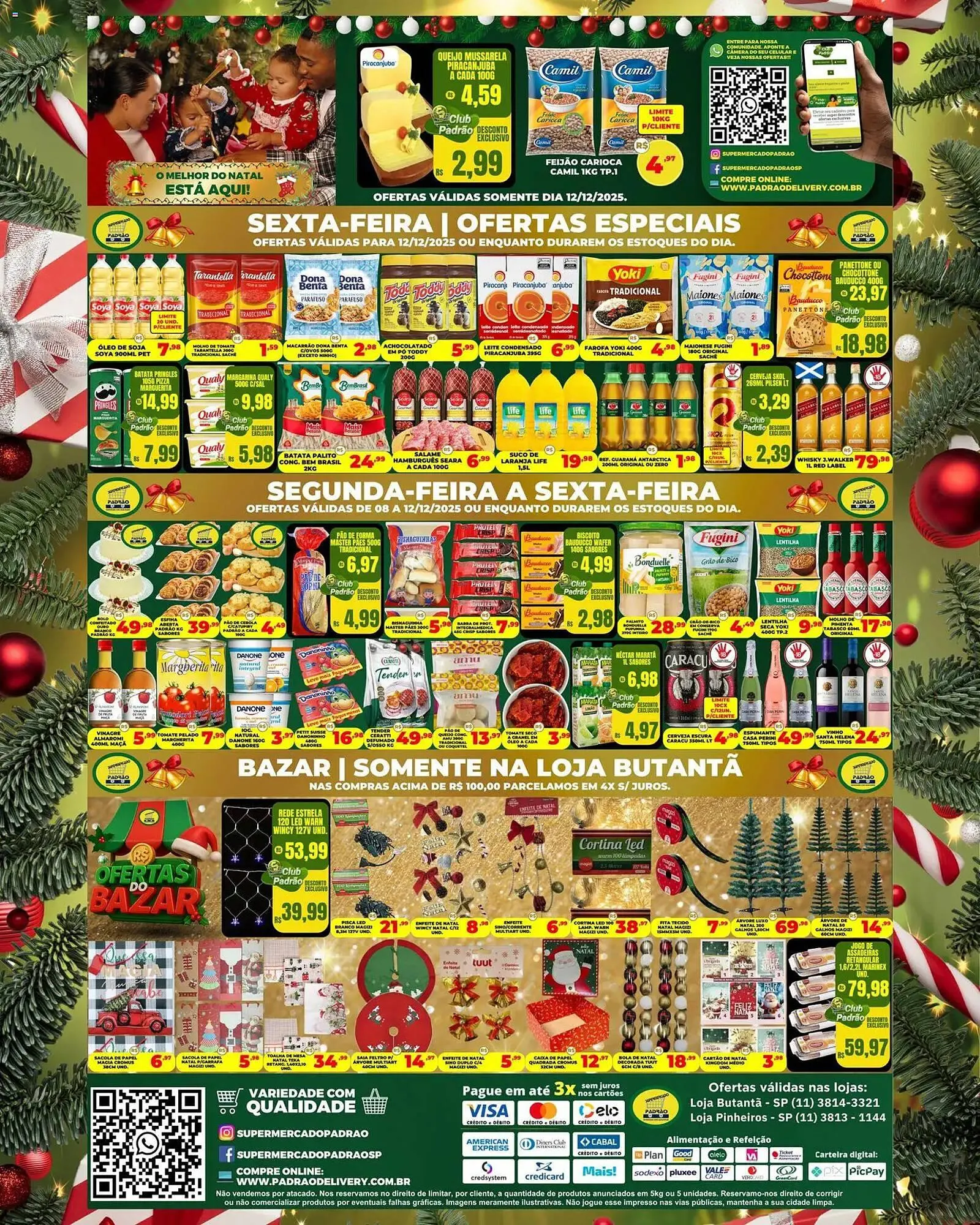 Encarte de Folheto Supermercado Padrão 8 de dezembro até 12 de dezembro 2025 - Pagina 2