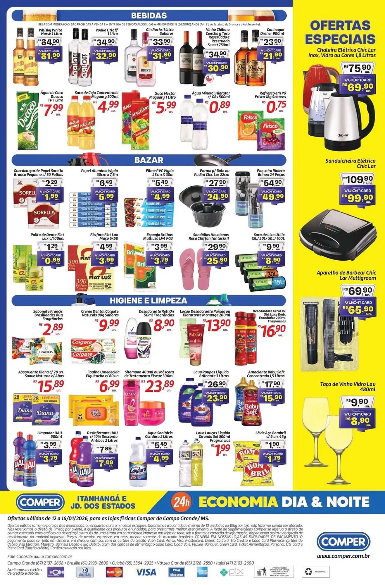 Encarte de Folheto Comper 12 de janeiro até 16 de janeiro 2026 - Pagina 4