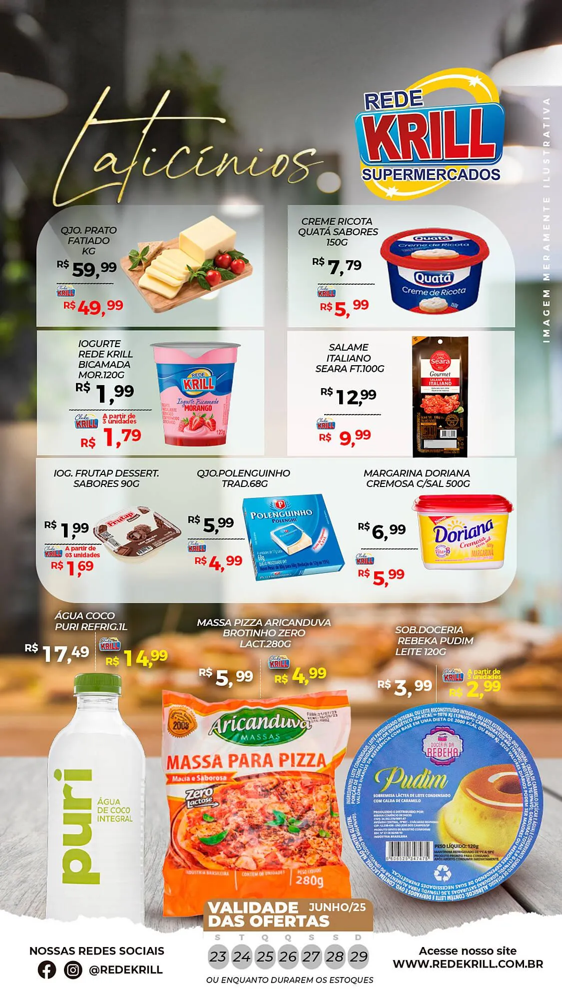Encarte de Catálogo Rede Krill 23 de junho até 29 de junho 2025 - Pagina 4