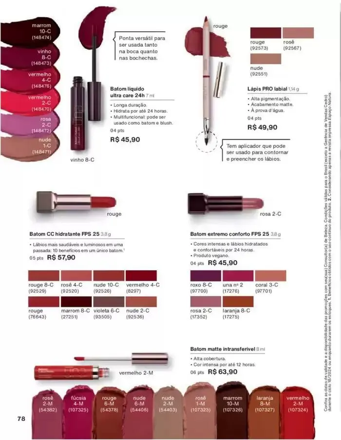 Encarte de Revista Natura Ciclo 18 11 de novembro até 31 de dezembro 2024 - Pagina 135