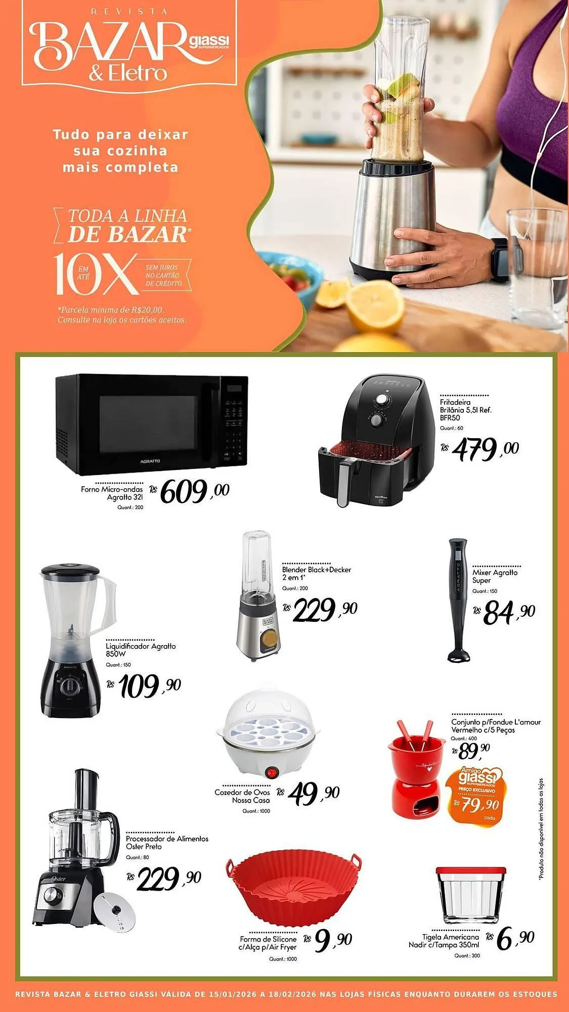 Encarte de Encarte Giassi Supermercados 15 de janeiro até 18 de fevereiro 2026 - Pagina 5