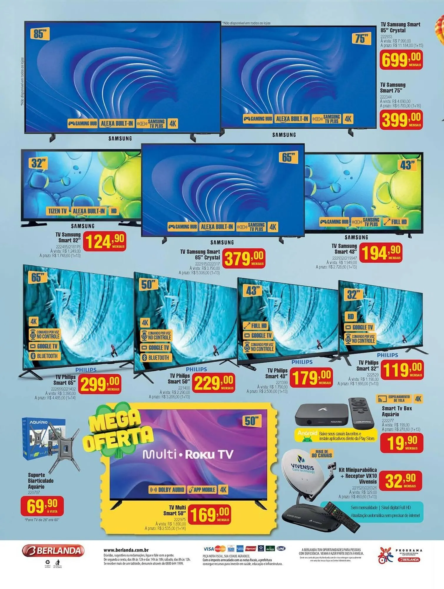 Encarte de Catálogo Berlanda 10 de setembro até 30 de setembro 2025 - Pagina 14