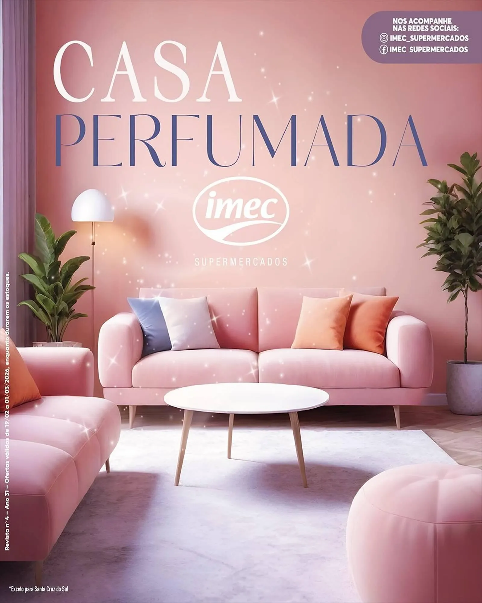 Encarte de Catálogo Imec Supermercados 19 de fevereiro até 1 de março 2026 - Pagina 1