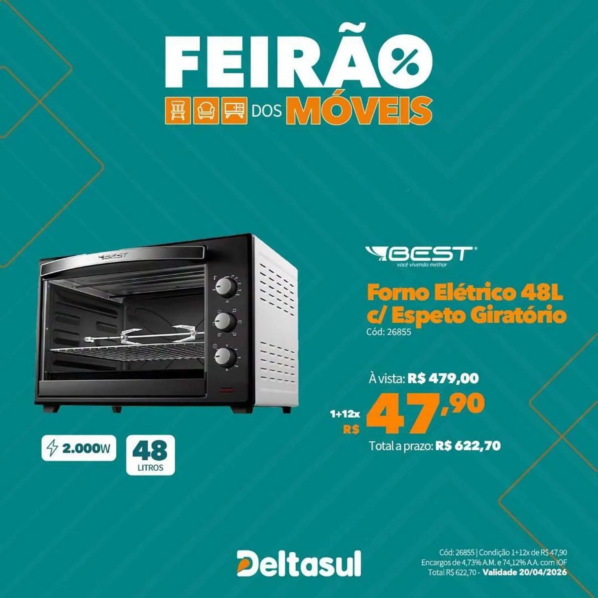 Encarte de Folheto Deltasul 20 de abril até 20 de abril 2026 - Pagina 2