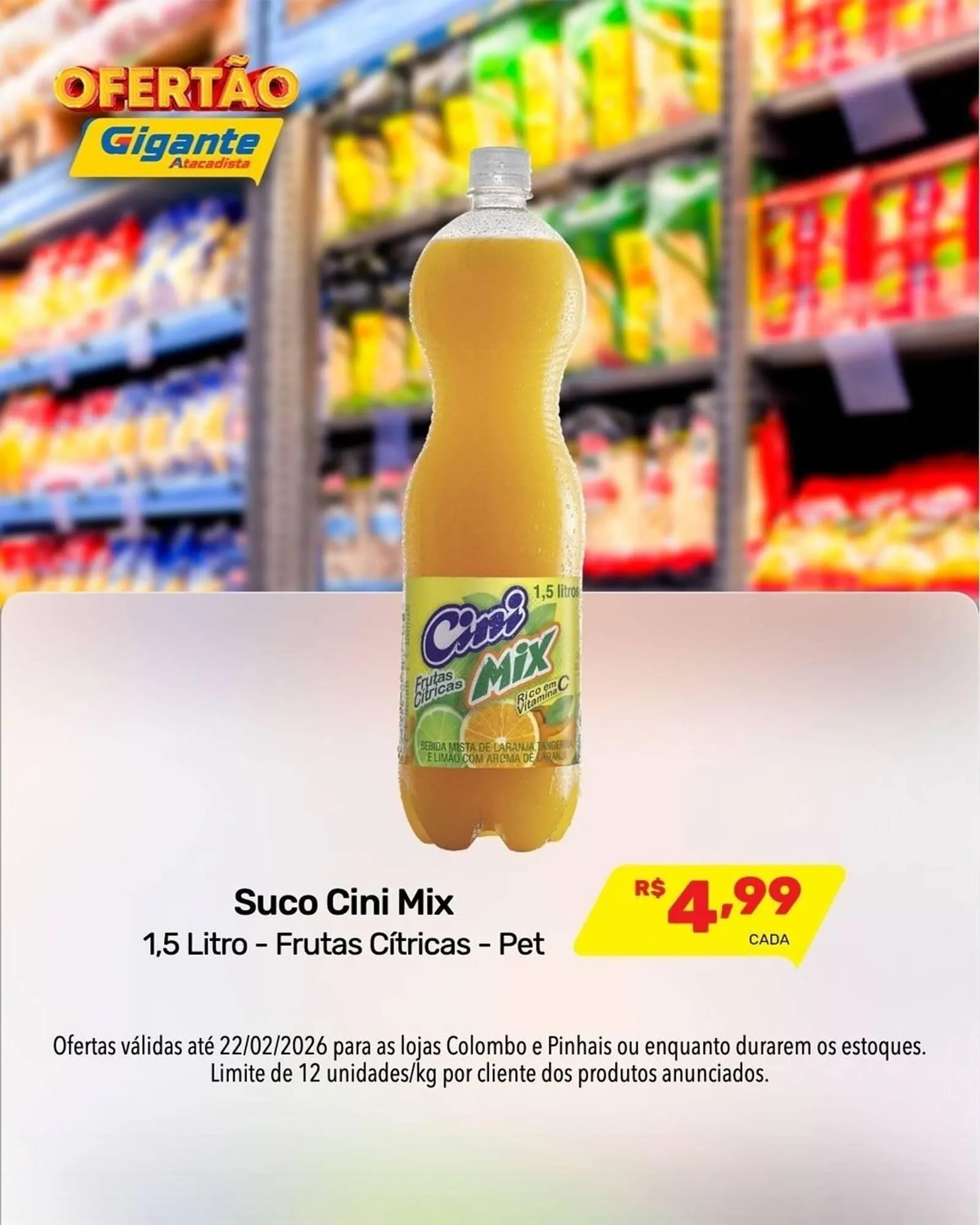 Encarte de Encarte Gigante Atacadista 20 de fevereiro até 22 de fevereiro 2026 - Pagina 4