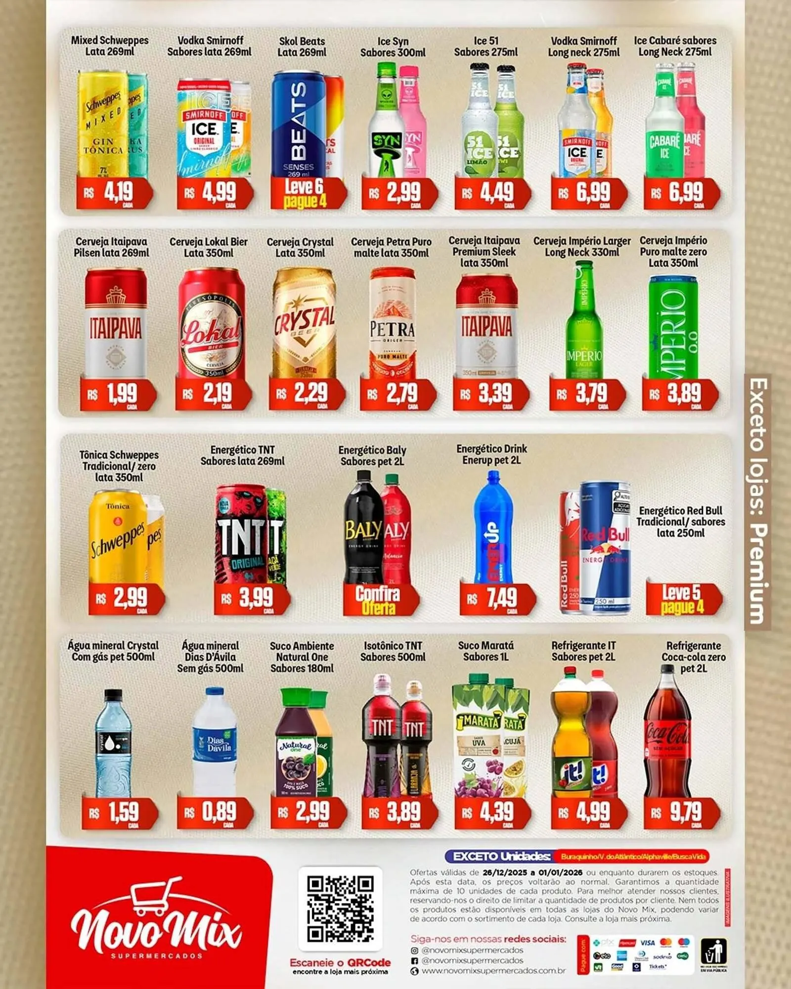 Encarte de Encarte Novo Mix 27 de dezembro até 1 de janeiro 2026 - Pagina 3