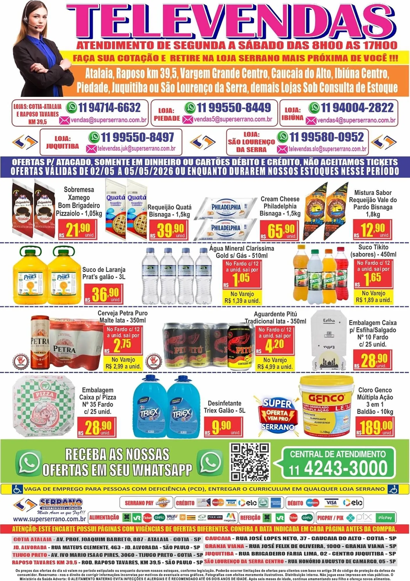 Encarte de Catálogo Serrano Supermercado 28 de abril até 5 de maio 2026 - Pagina 8