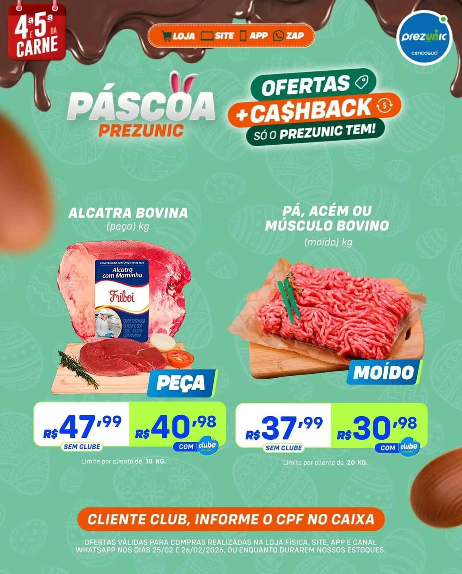 Encarte de Encarte Prezunic 25 de fevereiro até 26 de fevereiro 2026 - Pagina 7