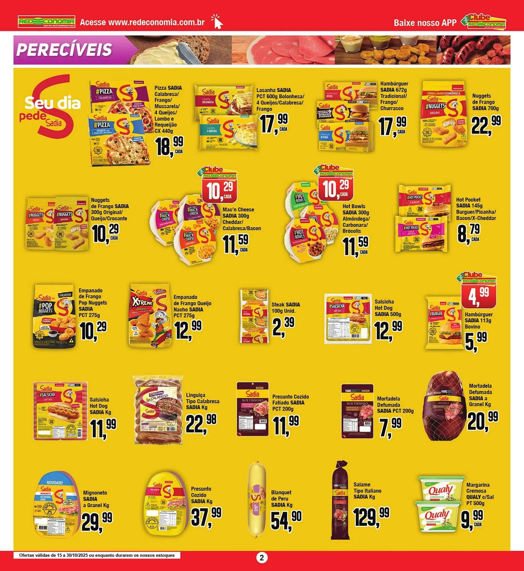Encarte de Encarte Rede Economia 15 de outubro até 30 de outubro 2025 - Pagina 2
