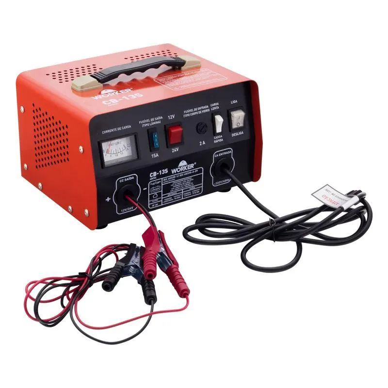 Carregador Bateria Worker CB 13S 220V