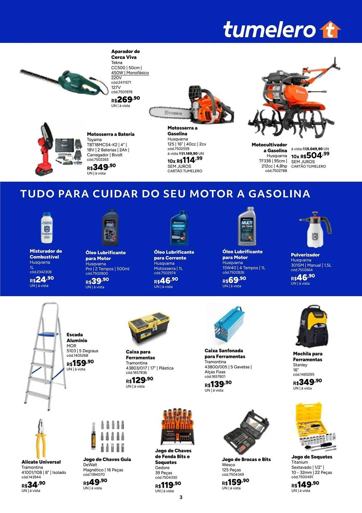 Encarte de Catálogo Tumelero 30 de janeiro até 18 de fevereiro 2026 - Pagina 3