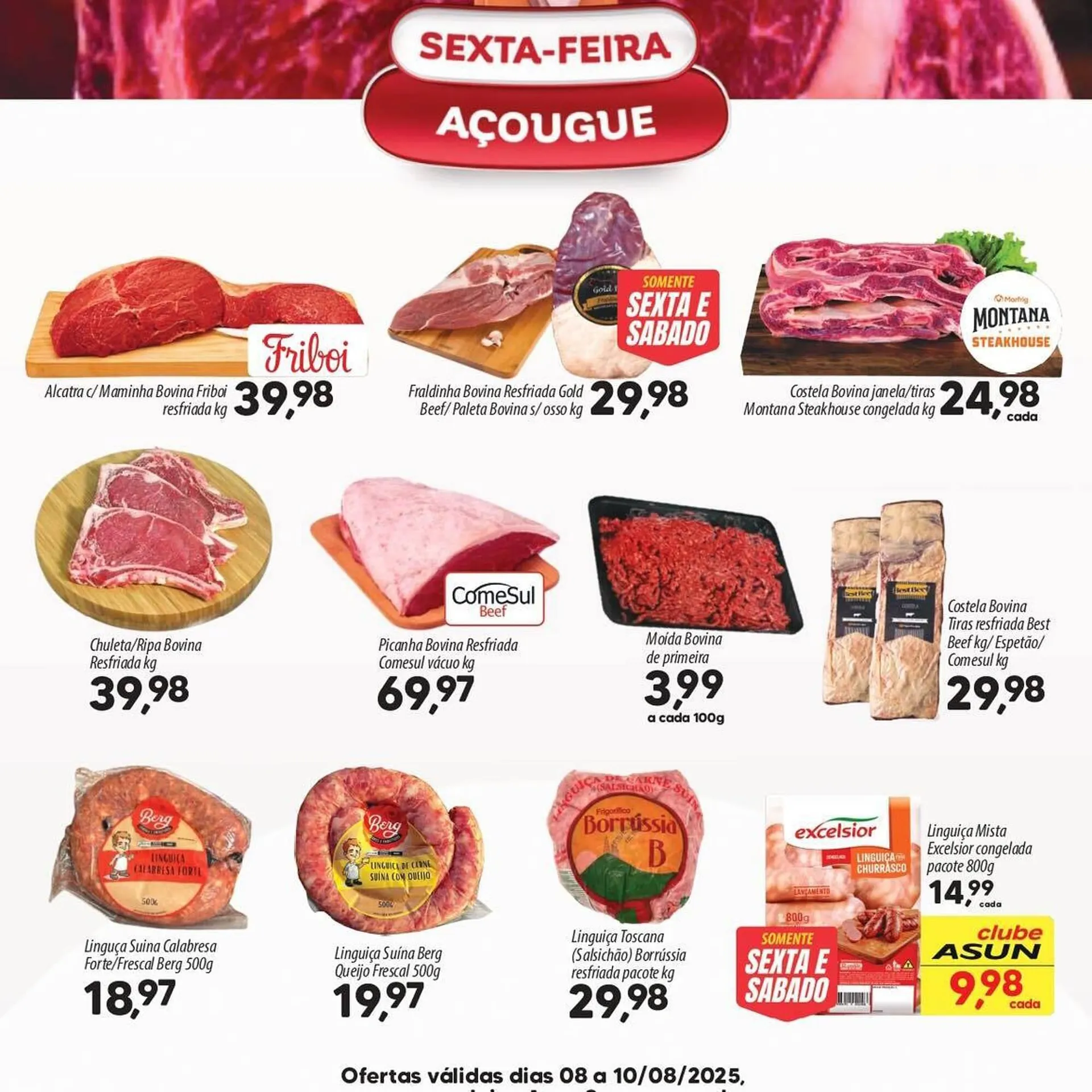 Encarte de Catálogo Asun 8 de agosto até 10 de agosto 2025 - Pagina 1