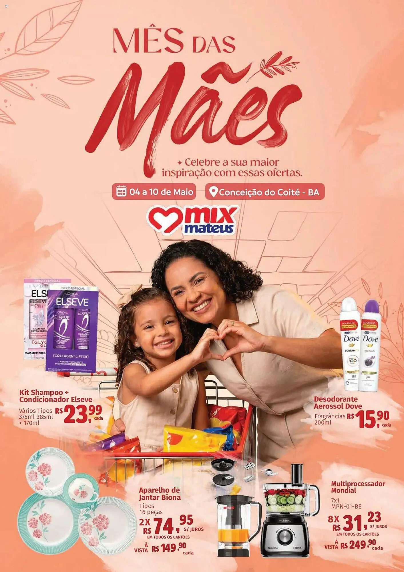 Encarte de Catálogo Supermercados Mateus 4 de maio até 10 de maio 2026 - Pagina 1