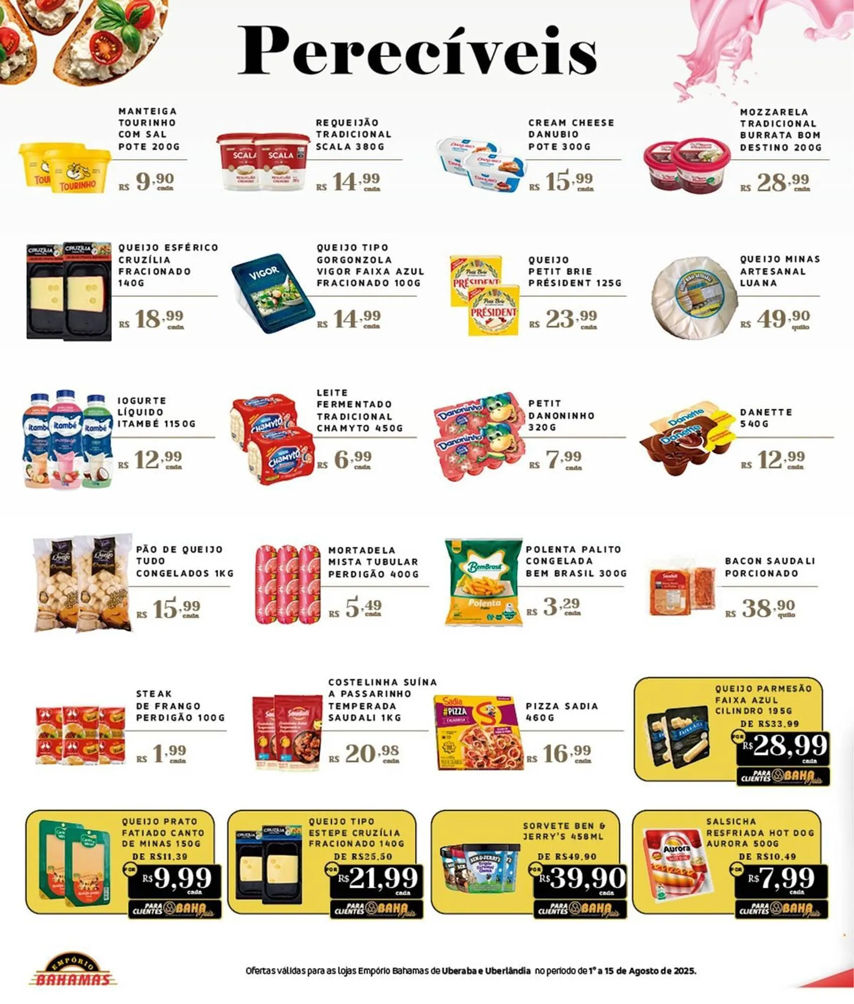 Encarte de Catálogo Empório Bahamas 1 de agosto até 15 de agosto 2025 - Pagina 8