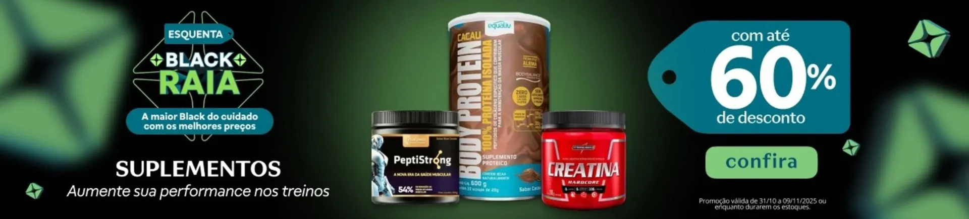 Encarte de Encarte Droga Raia 4 de novembro até 9 de novembro 2025 - Pagina 7