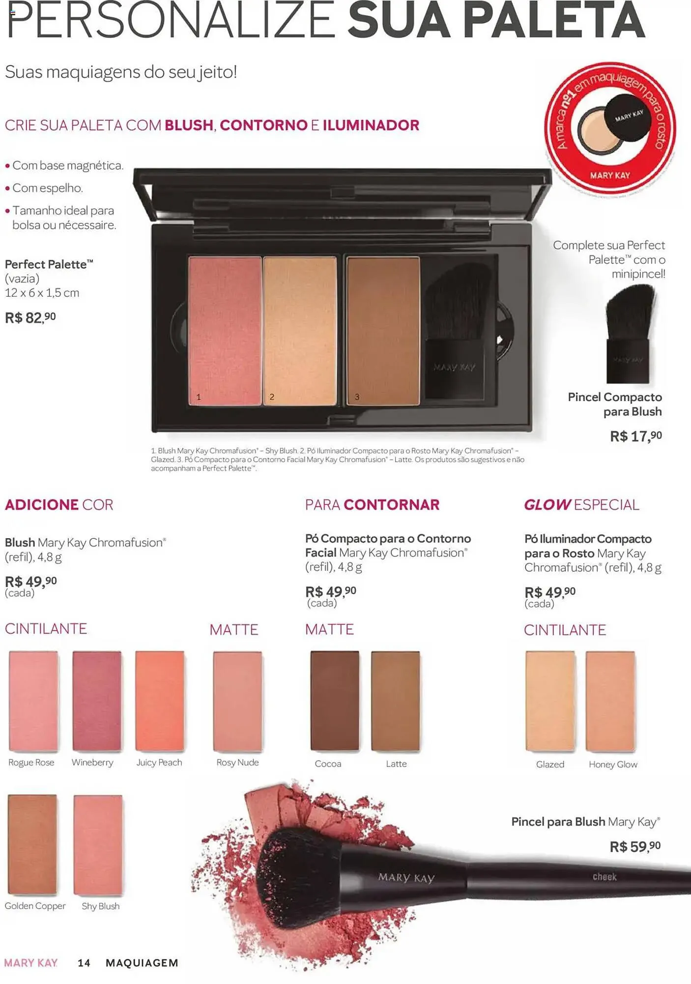 Encarte de Revista Mary Kay 1 de outubro até 1 de novembro 2025 - Pagina 14