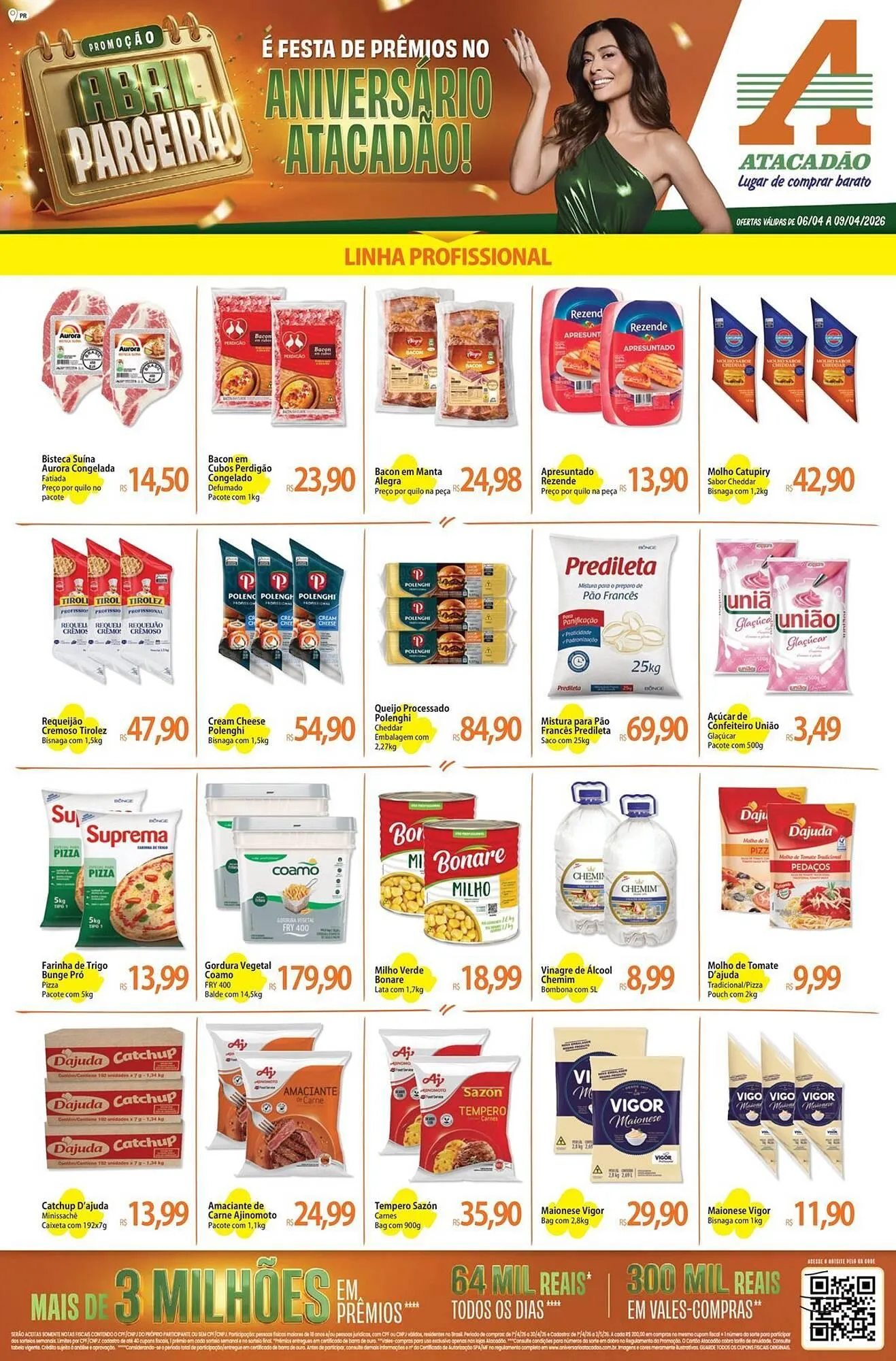 Encarte de Folheto Atacadão 7 de abril até 9 de abril 2026 - Pagina 1
