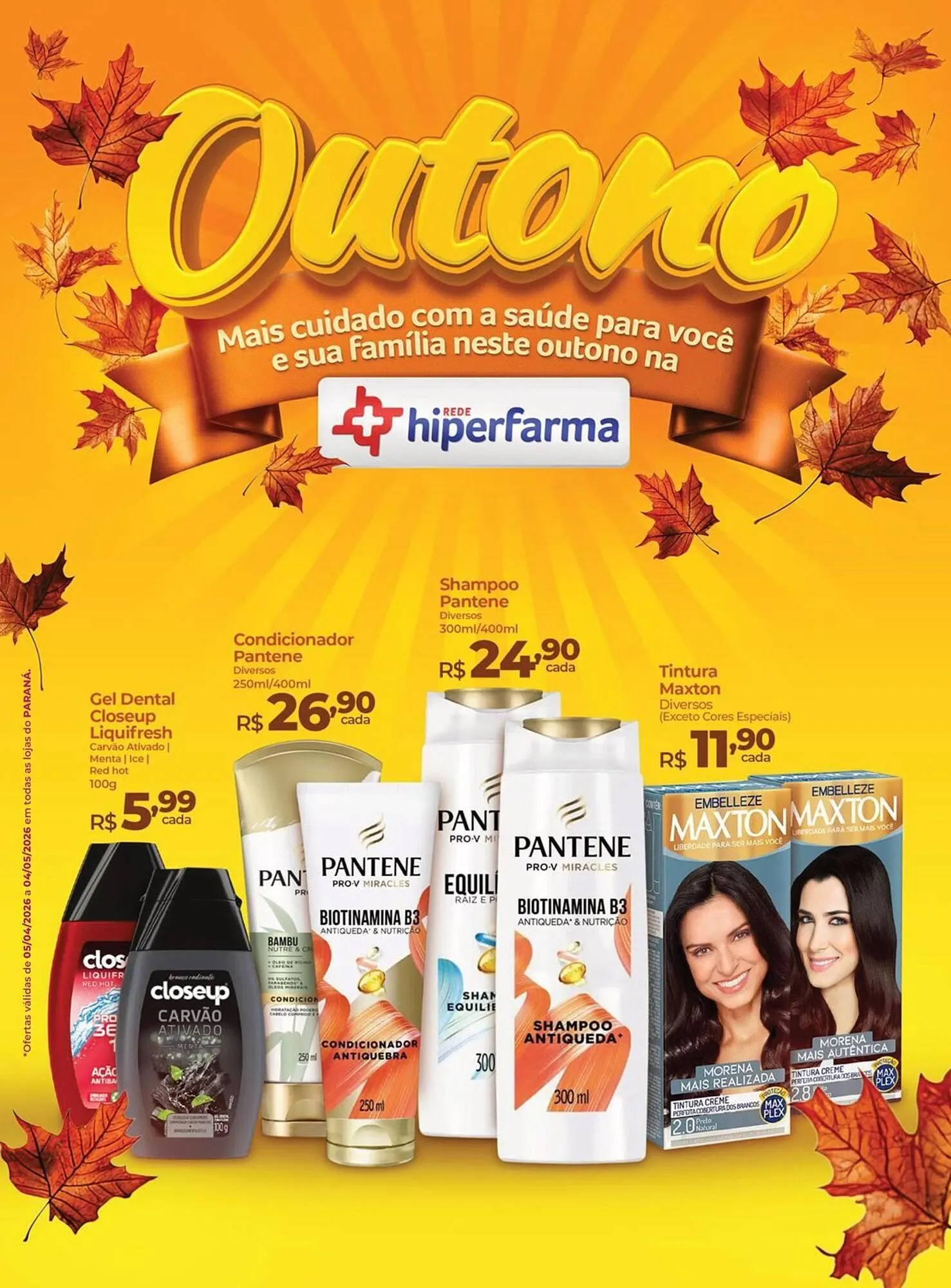 Encarte de Catálogo Hiper Farma 5 de abril até 4 de maio 2026 - Pagina 1