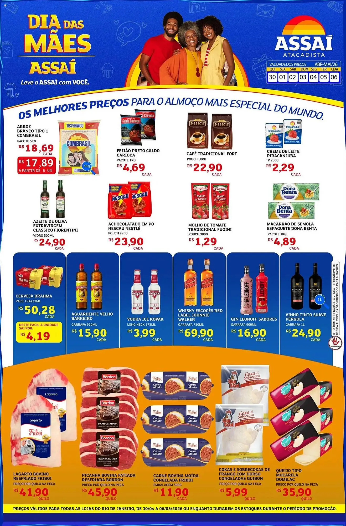 Encarte de Encarte Assaí Atacadista 30 de abril até 6 de maio 2026 - Pagina 1