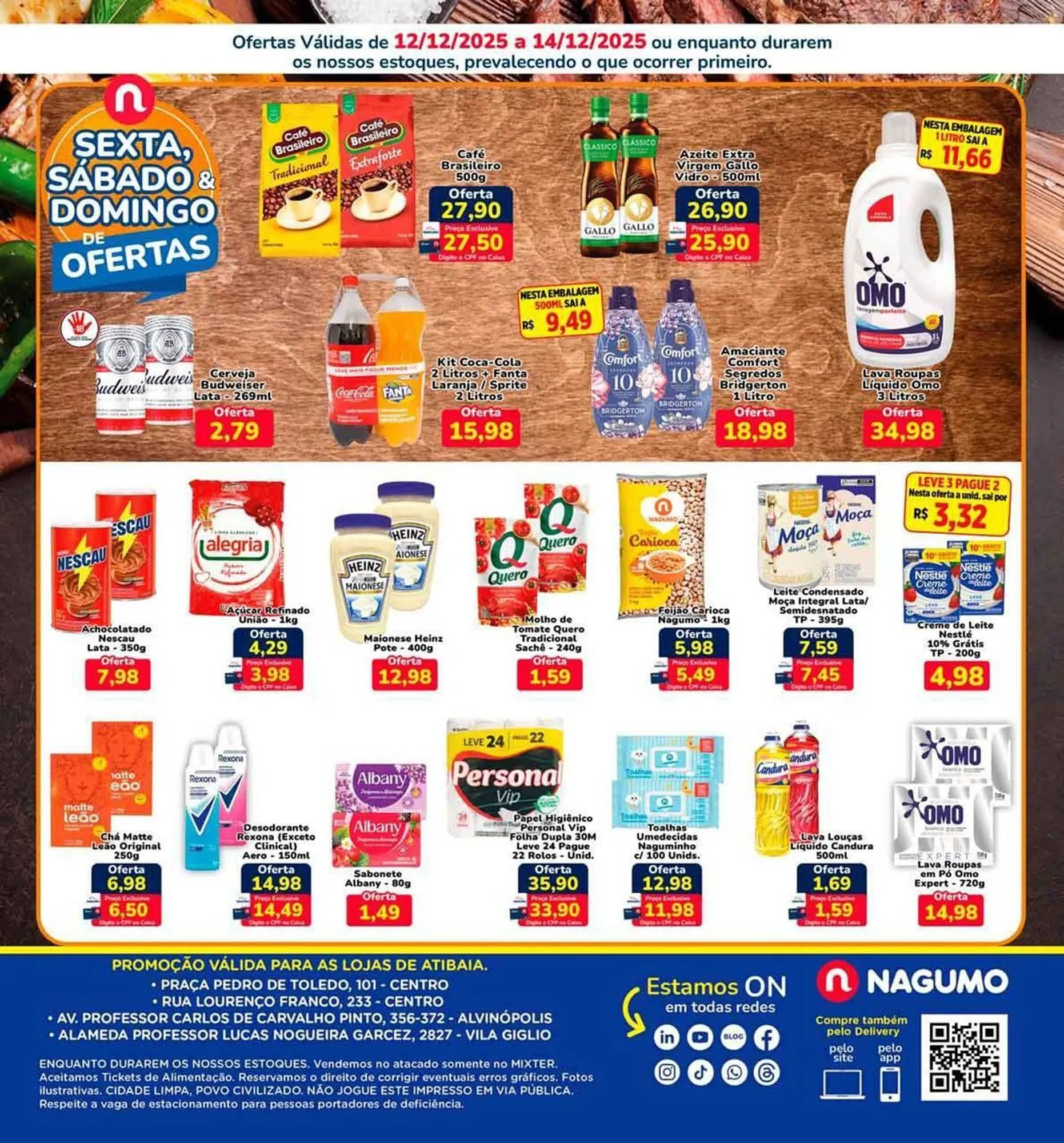 Encarte de Folheto Nagumo 12 de dezembro até 14 de dezembro 2025 - Pagina 2