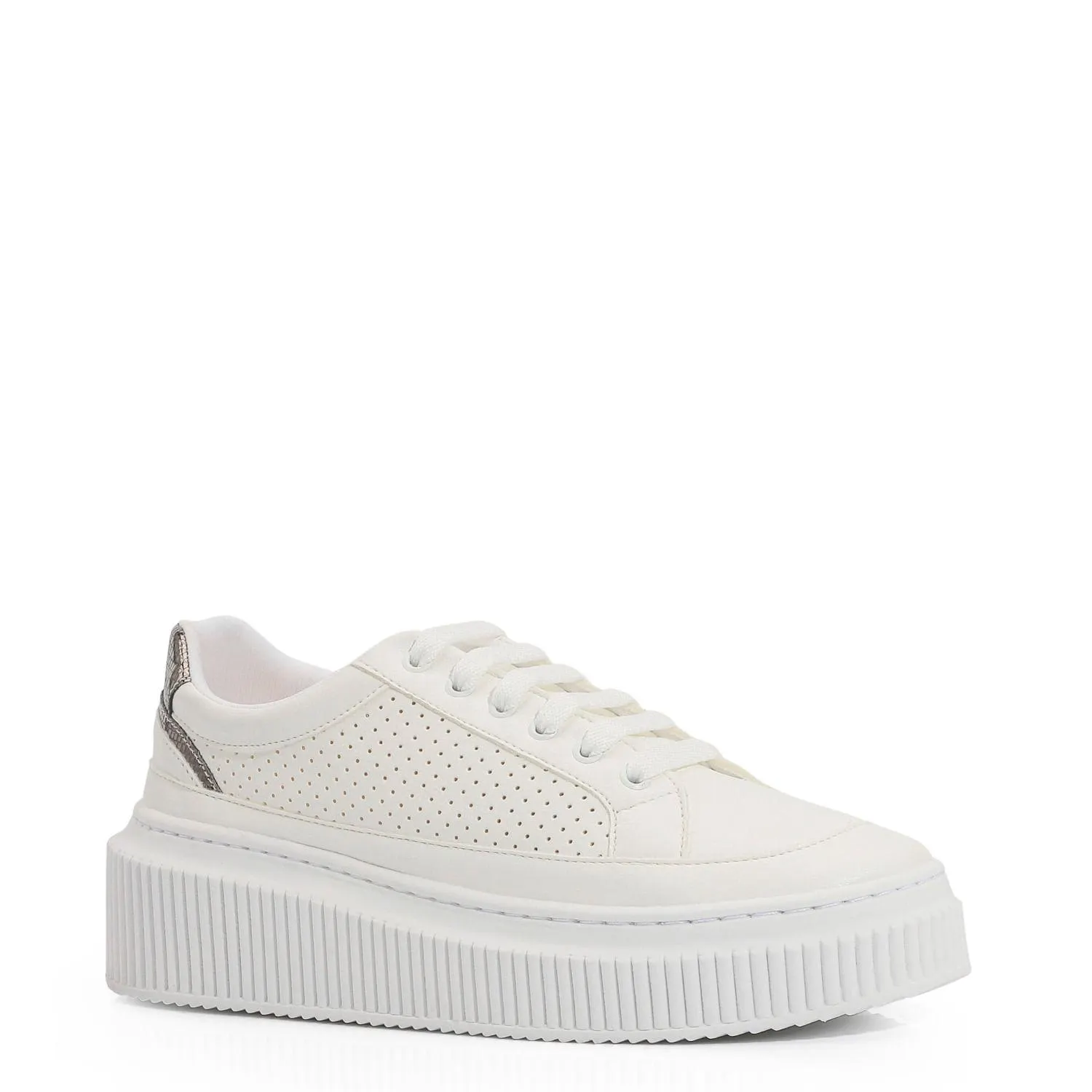 Tênis Alt Branco/Prata