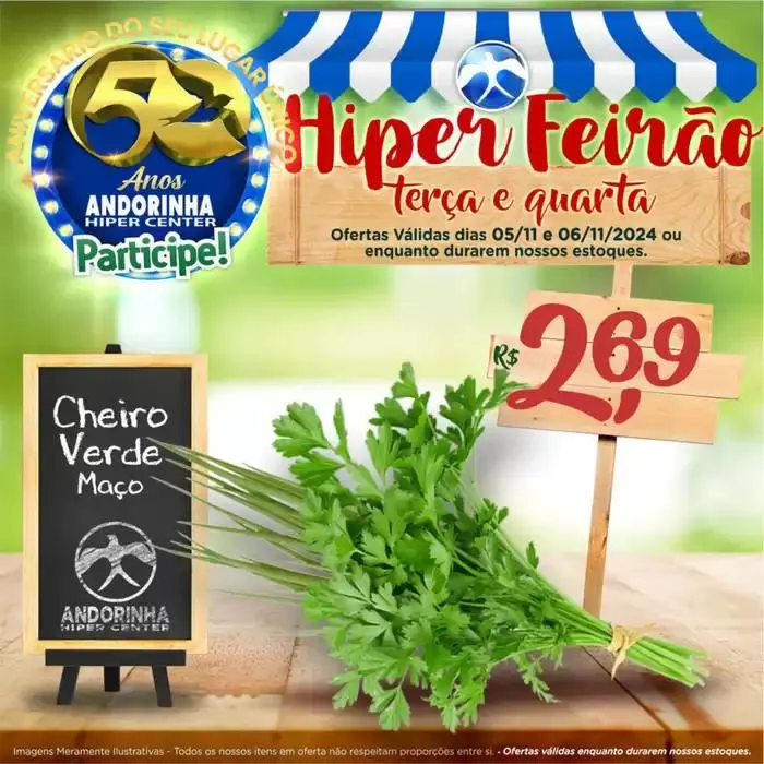 Encarte de Andorinha Hipermercado Hiper Feirão 5 de novembro até 6 de novembro 2024 - Pagina 19