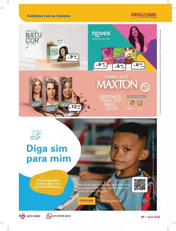 Encarte de Abril de 2025 9 de abril até 1 de maio 2025 - Pagina 21