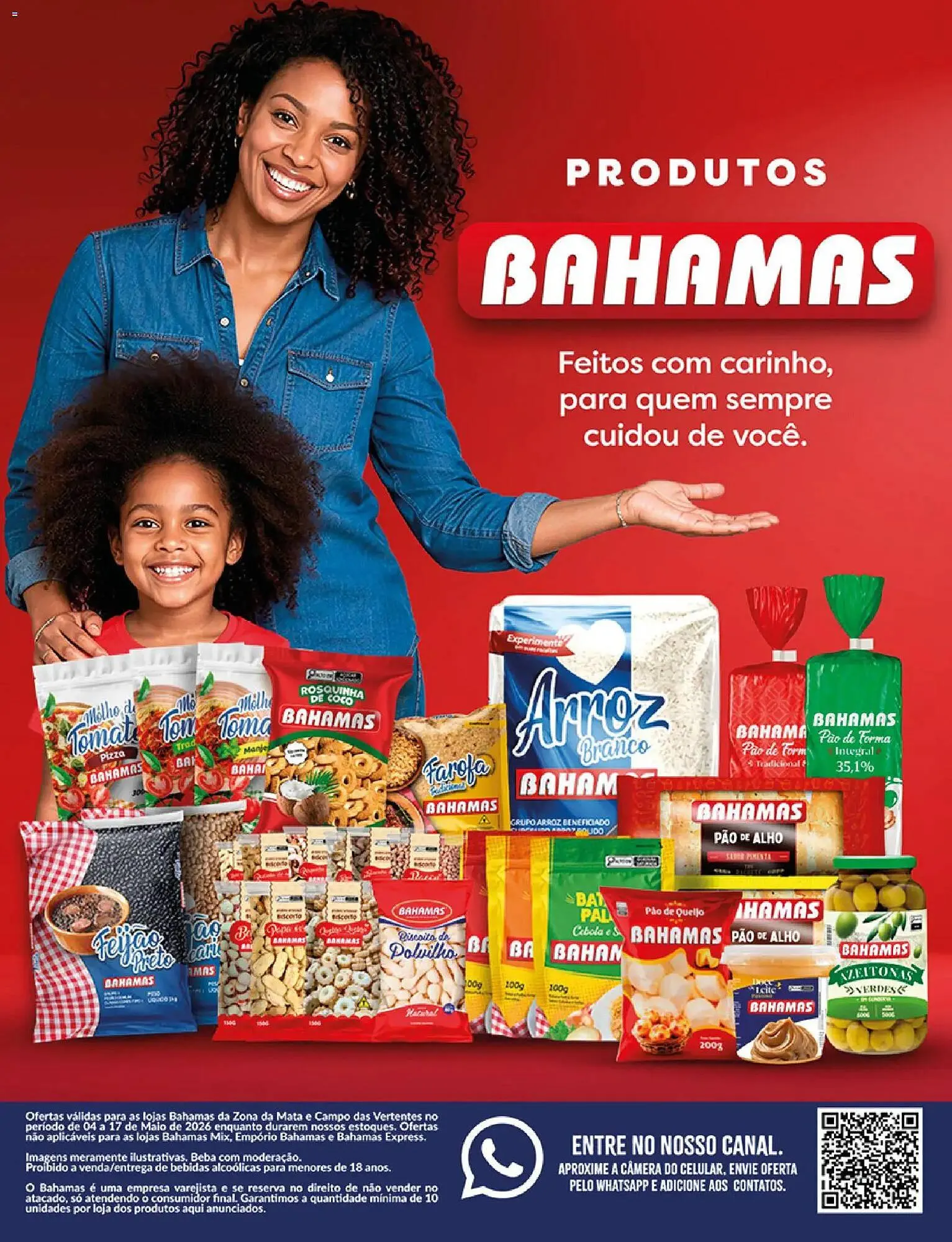 Encarte de Catálogo Bahamas Supermercados 4 de maio até 18 de maio 2026 - Pagina 1