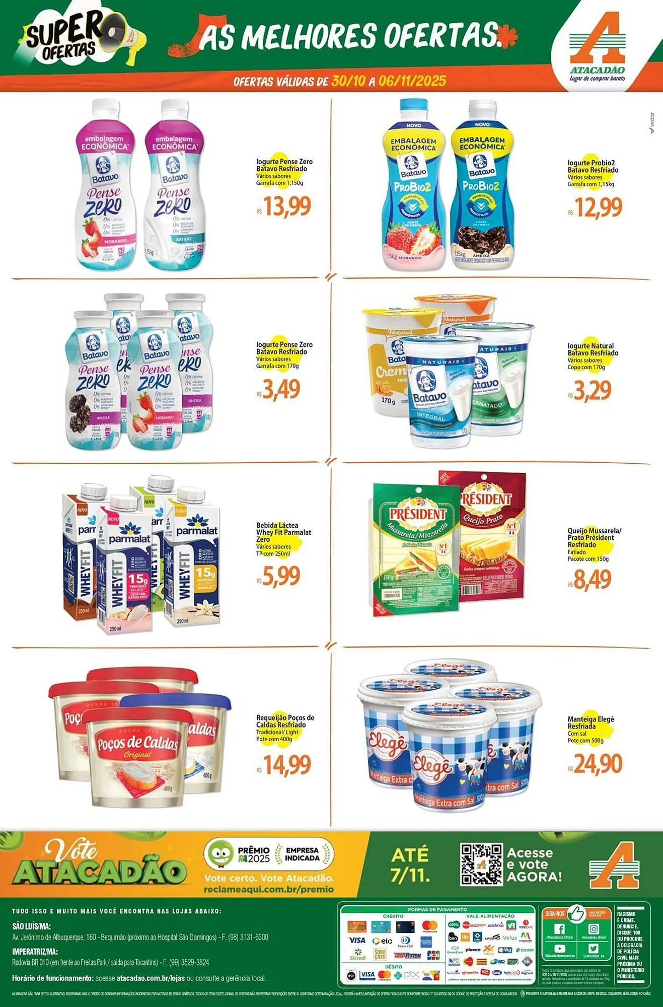 Encarte de Folheto Atacadão 30 de outubro até 6 de novembro 2025 - Pagina 2