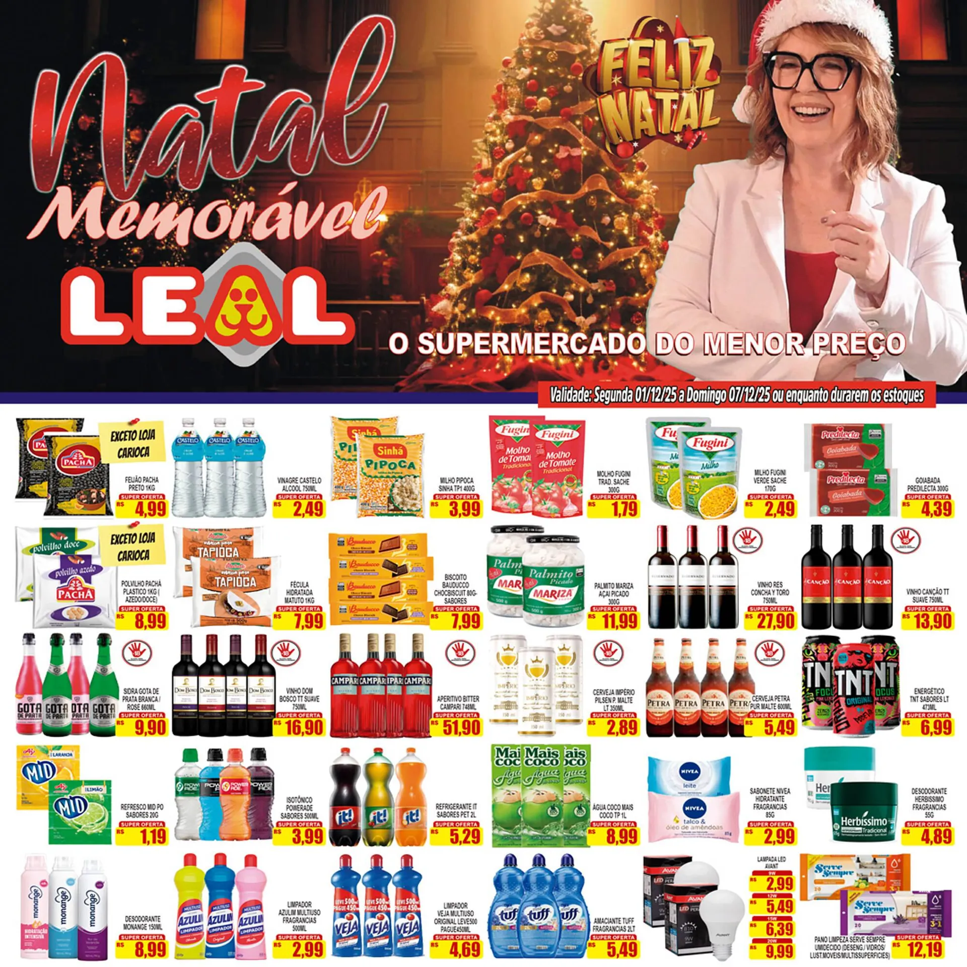 Encarte de Folheto Supermercado leal 1 de dezembro até 7 de dezembro 2025 - Pagina 5