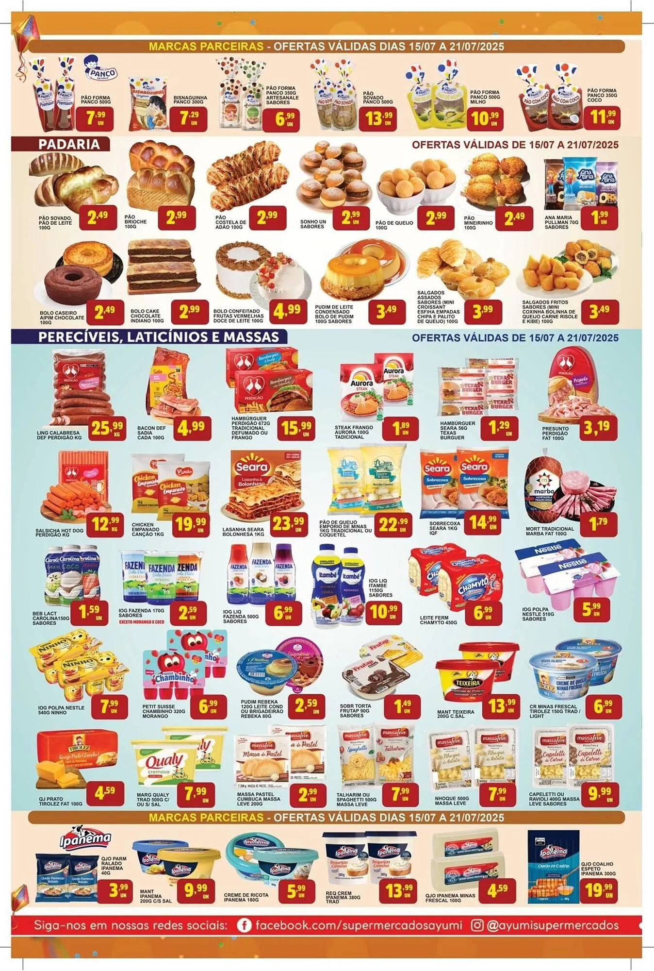 Encarte de Catálogo Ayumi Supermercados 15 de julho até 20 de julho 2025 - Pagina 2