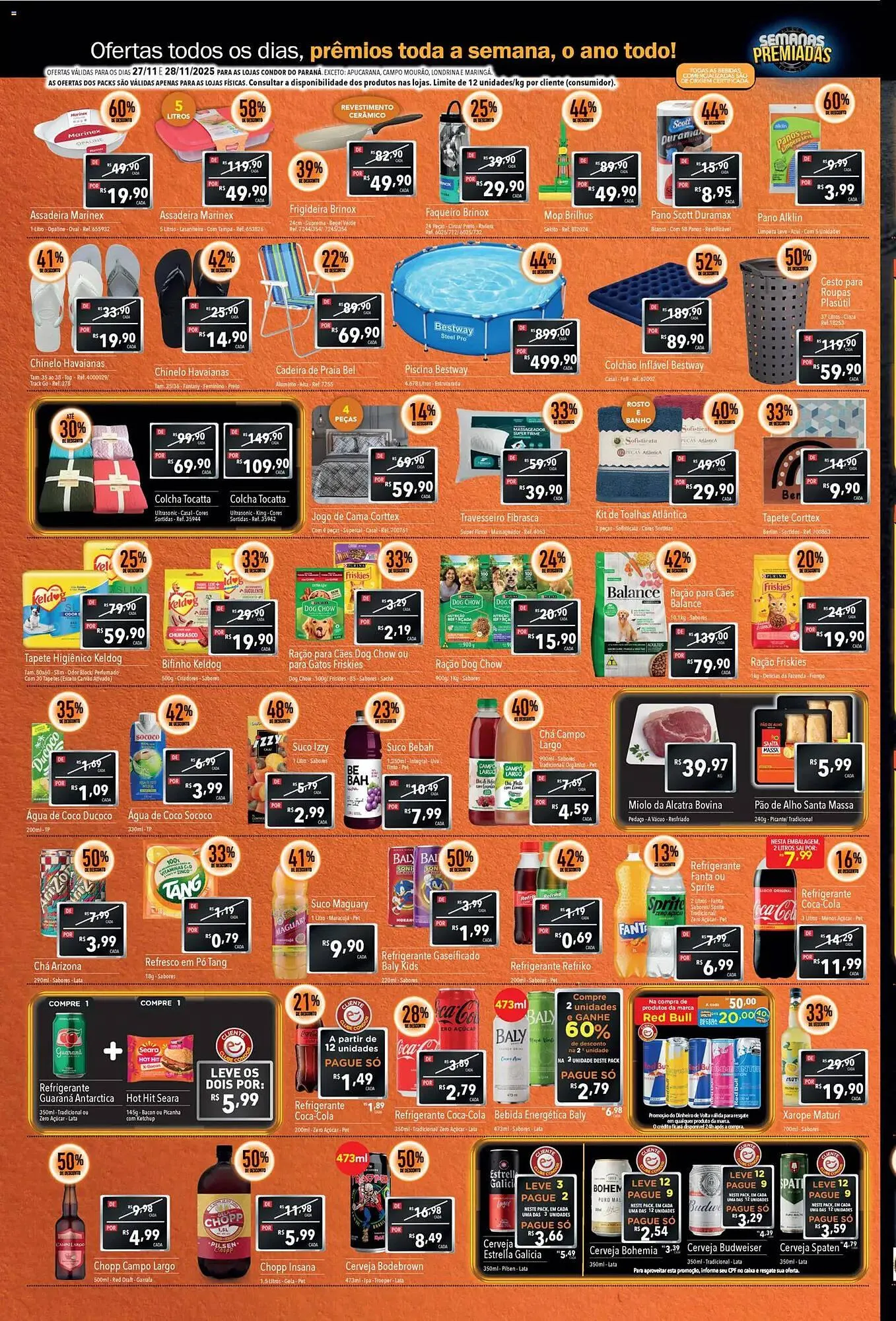 Encarte de Catálogo Supermercados Condor 27 de novembro até 30 de novembro 2025 - Pagina 2
