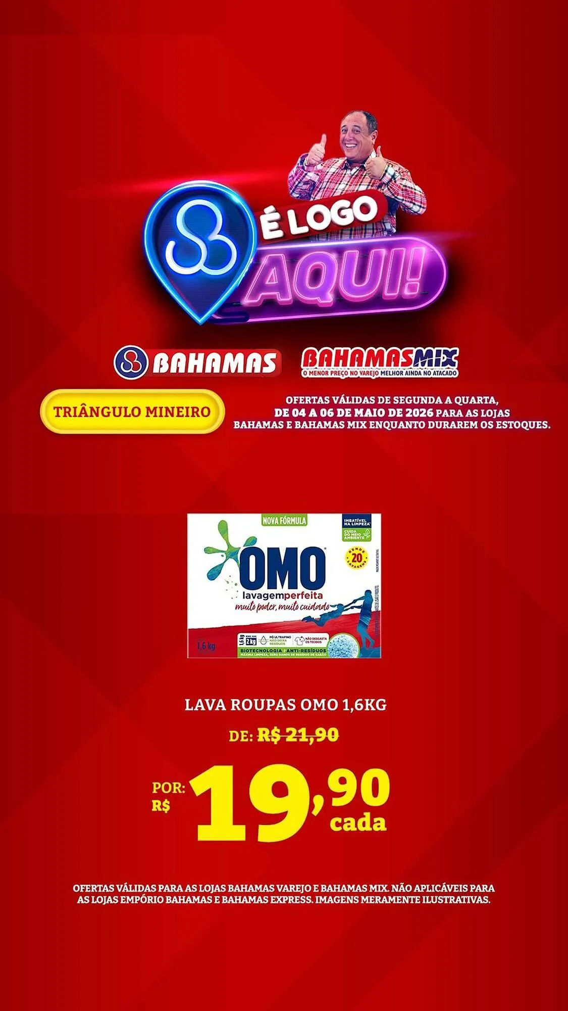 Encarte de Catálogo Bahamas Supermercados 4 de maio até 6 de maio 2026 - Pagina 7