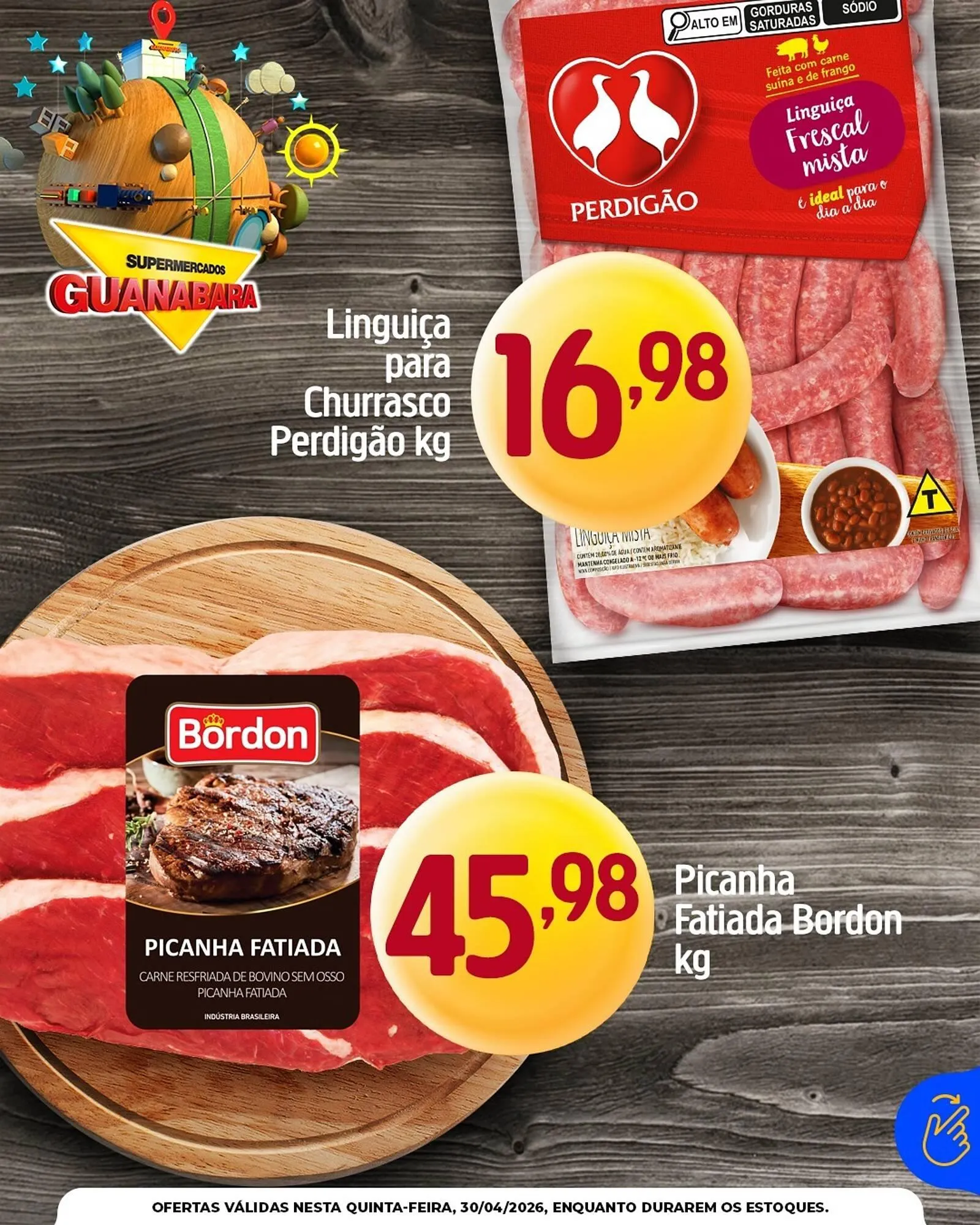 Encarte de Encarte Supermercados Guanabara 29 de abril até 30 de abril 2026 - Pagina 3