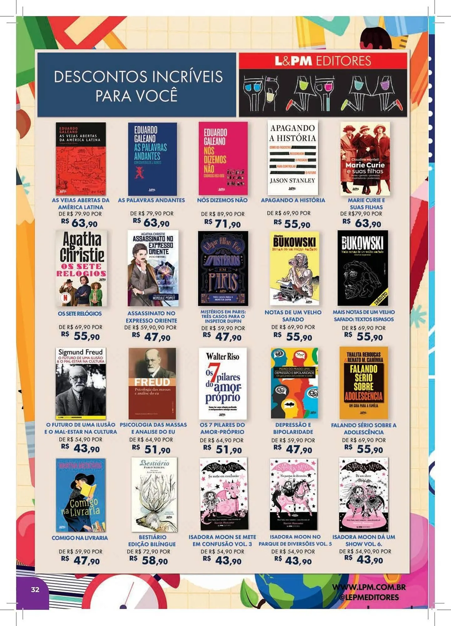 Encarte de Catálogo Livraria Leitura 2 de março até 31 de março 2026 - Pagina 32