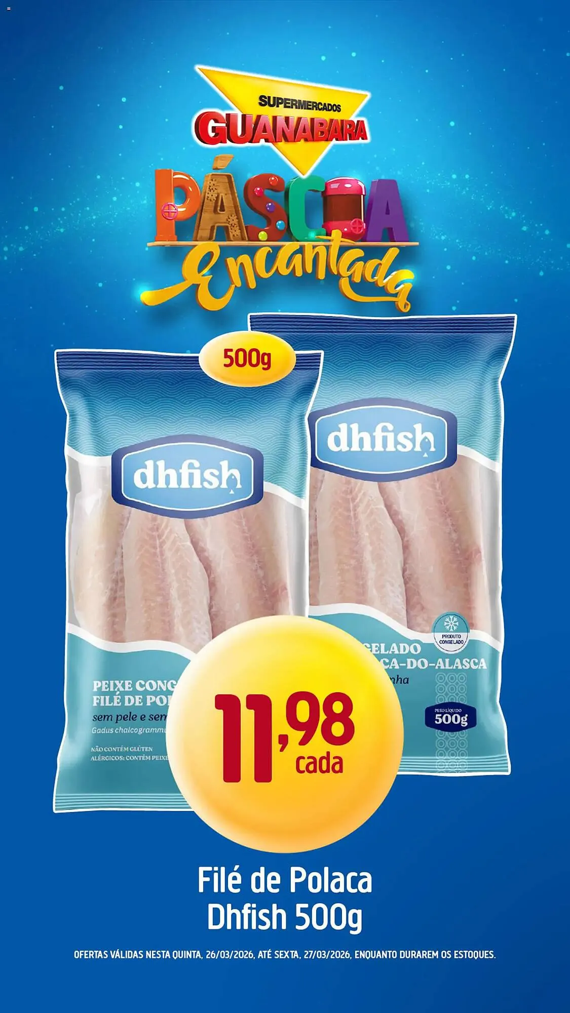 Encarte de Encarte Supermercados Guanabara 26 de março até 27 de março 2026 - Pagina 9