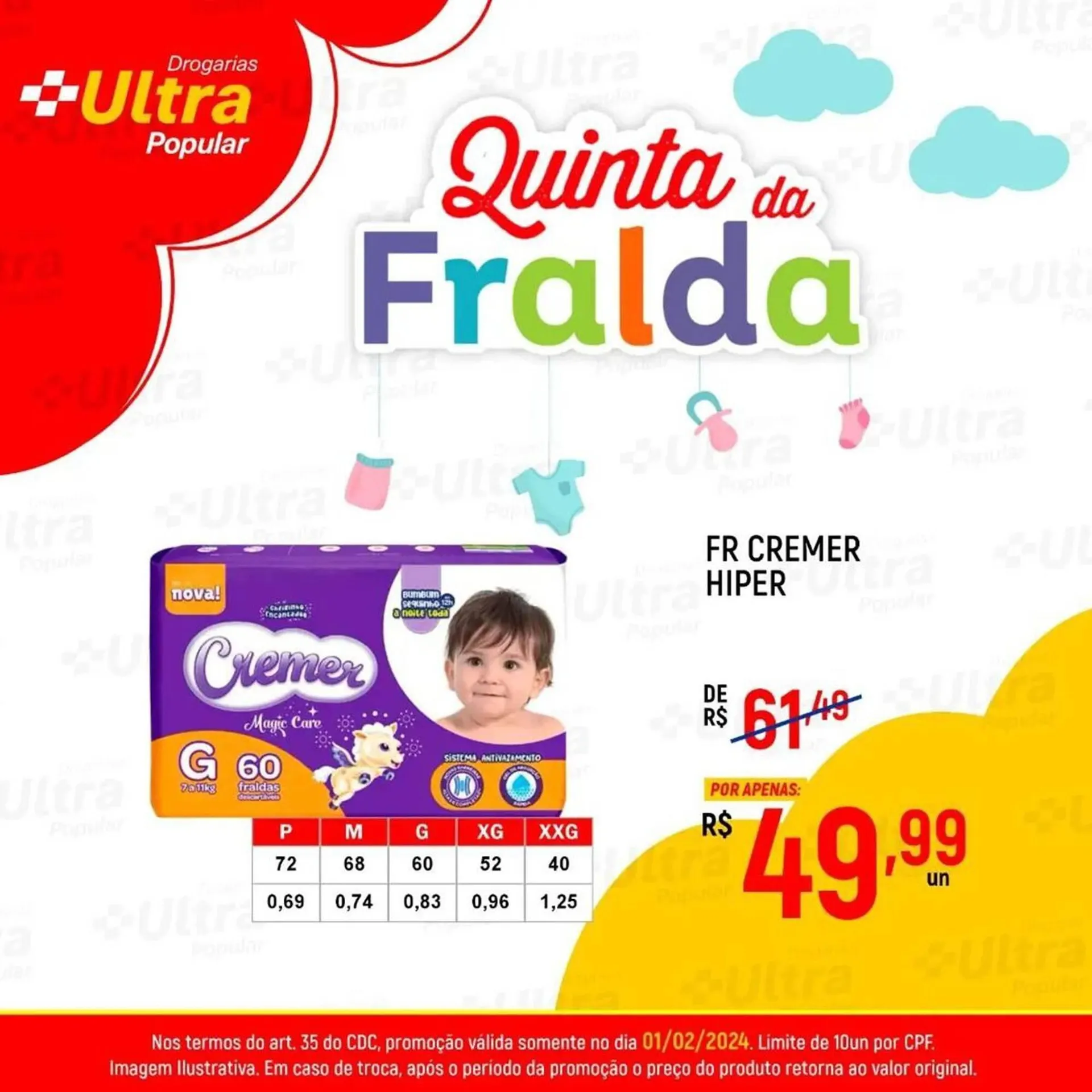 Encarte de Catálogo Drogarias Ultra Popular 1 de fevereiro até 1 de fevereiro 2024 - Pagina 3