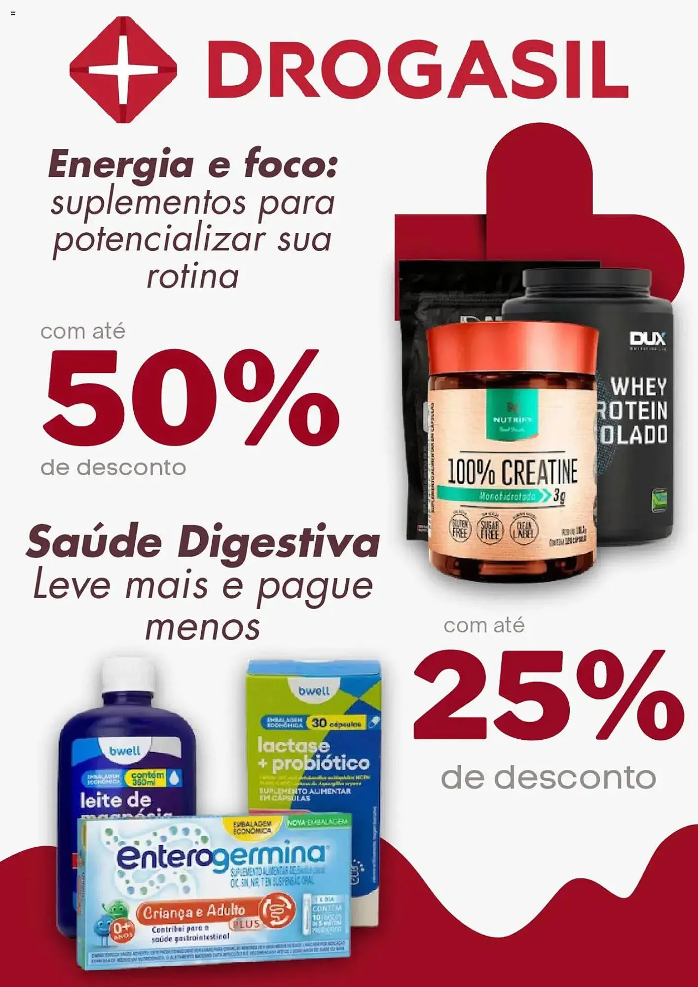 Encarte de Catálogo Drogasil 30 de junho até 7 de julho 2025 - Pagina 1