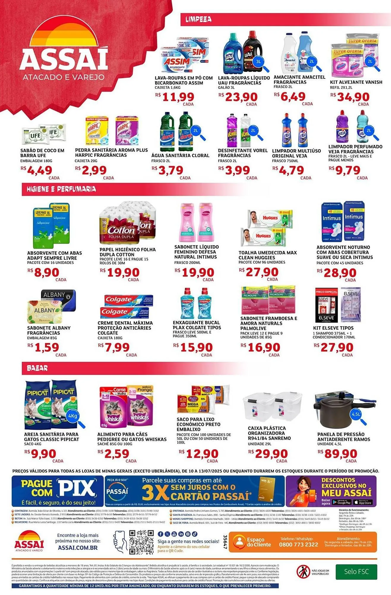 Encarte de Catálogo Assaí Atacadista 12 de julho até 13 de julho 2025 - Pagina 4