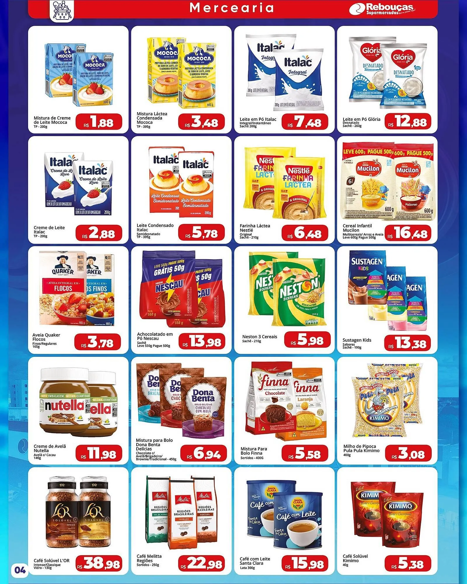 Encarte de Catálogo Rebouças Supermercados 1 de agosto até 2 de agosto 2025 - Pagina 4