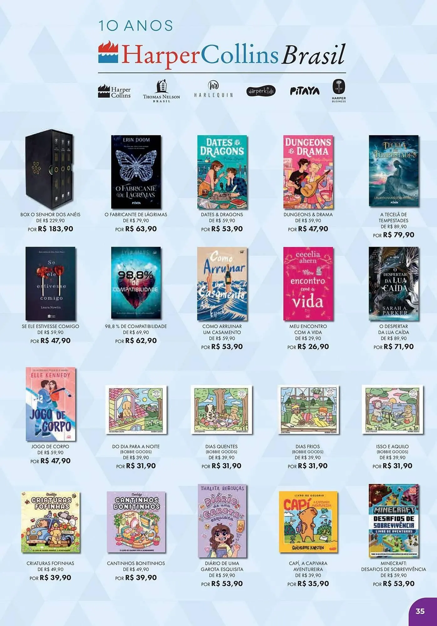 Encarte de Catálogo Livraria Leitura 1 de agosto até 30 de setembro 2025 - Pagina 35