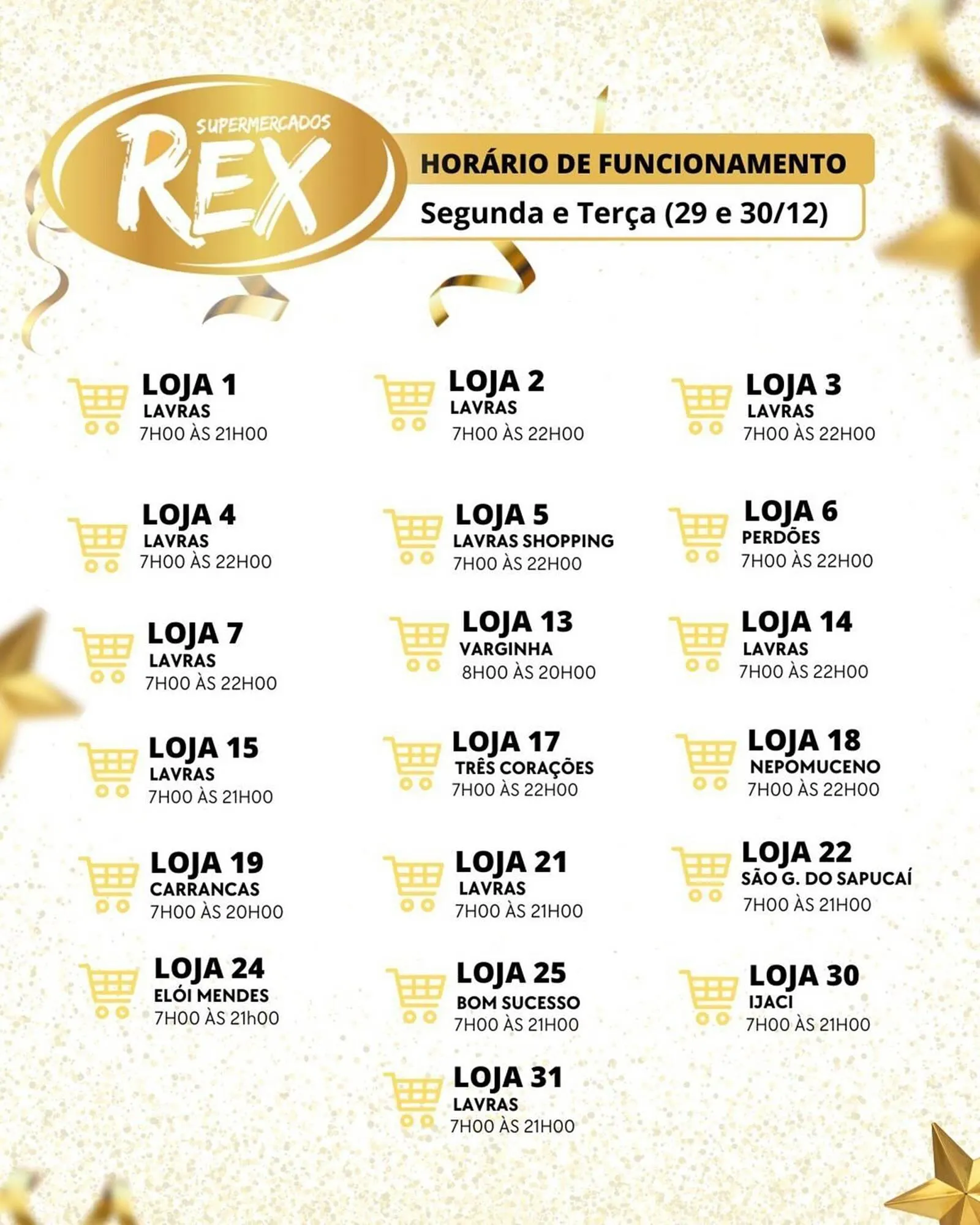 Encarte de Catálogo Supermercados Rex 29 de dezembro até 31 de dezembro 2025 - Pagina 7
