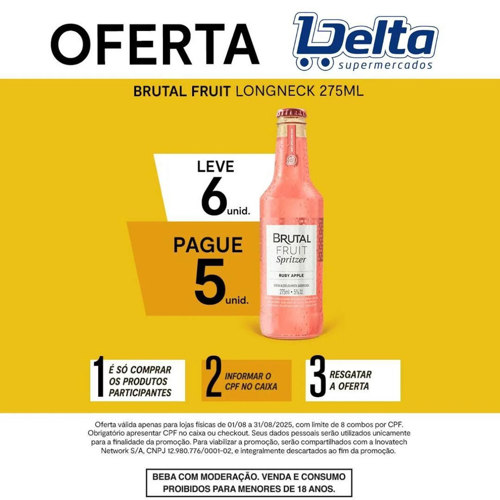 Encarte de Catálogo Delta Supermercados 13 de agosto até 31 de agosto 2025 - Pagina 2