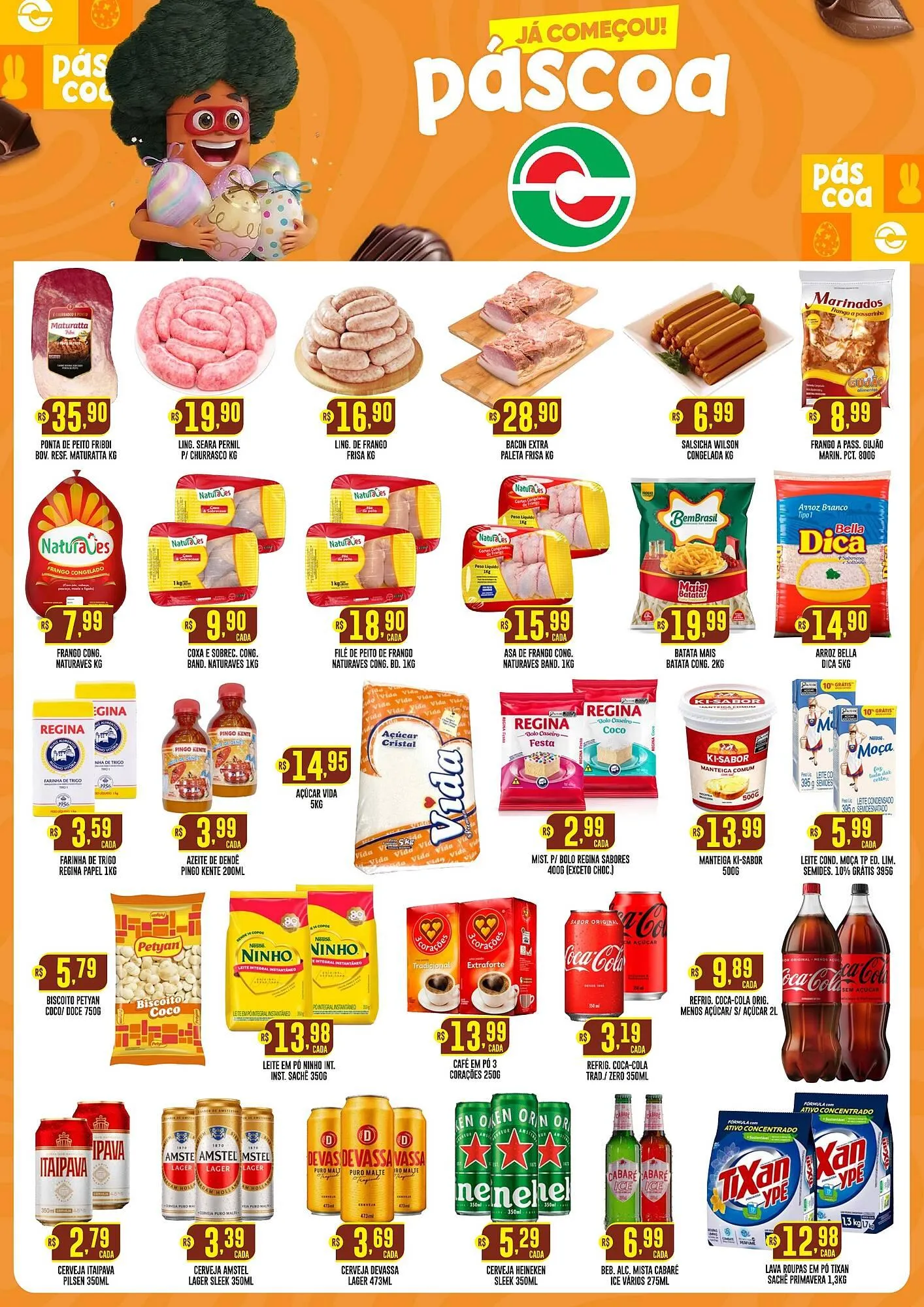 Encarte de Catálogo Casagrande Supermercados 23 de março até 4 de abril 2026 - Pagina 1
