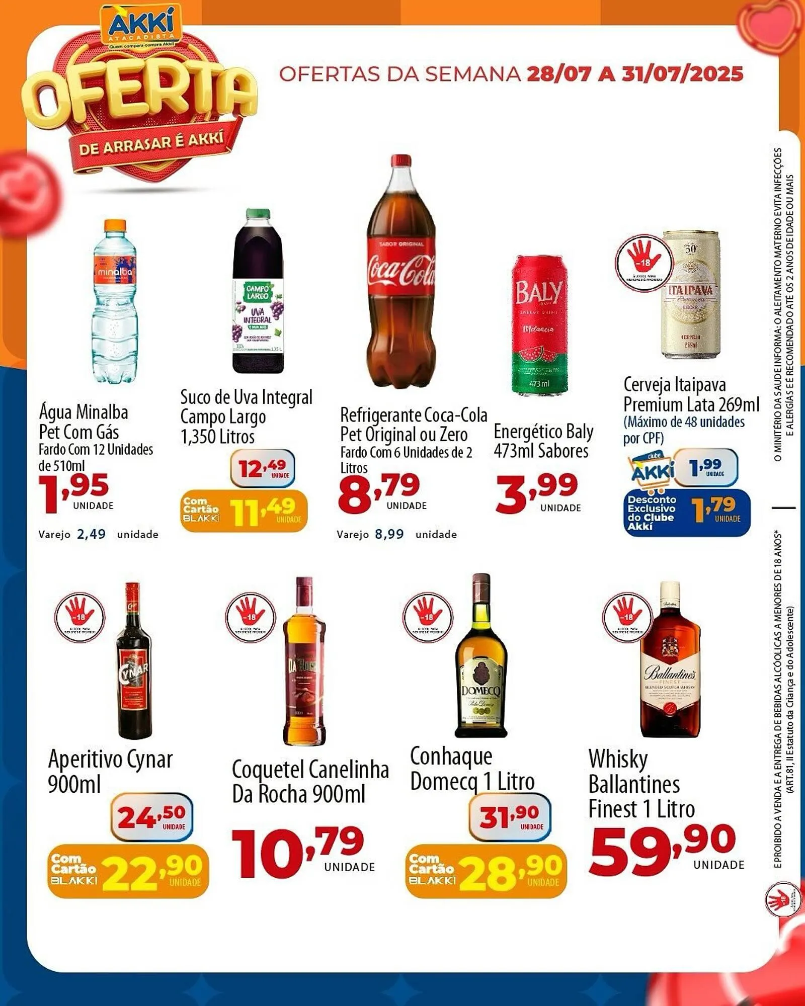 Encarte de Catálogo Akki Atacadista 28 de julho até 31 de julho 2025 - Pagina 5