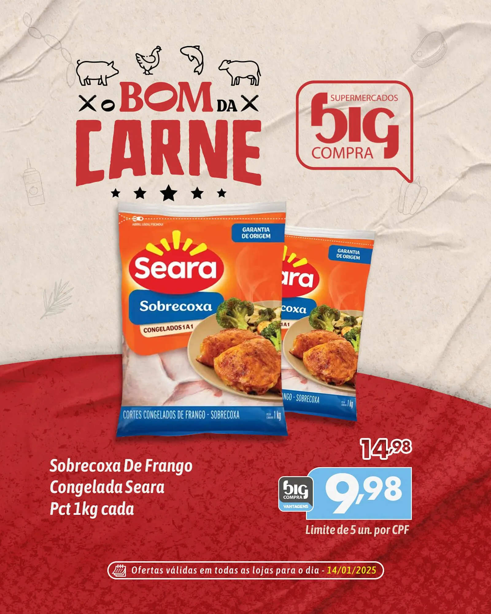Encarte de Catálogo Supermercados Big Compra 14 de janeiro até 14 de janeiro 2026 - Pagina 5